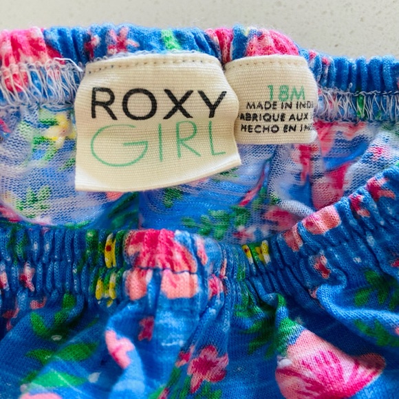Roxy Girl Floral Dress and Bloomers Set Size 18 Months - Picture 9 of 10